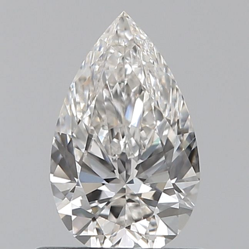 0.6 carat G-VVS1 Natūralus Pear Deimantas (1)