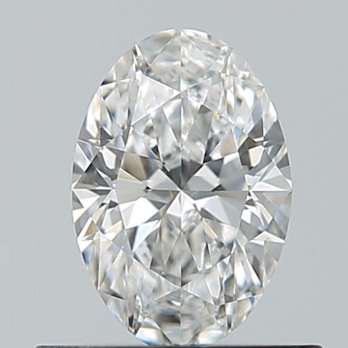 0.5 carat E-VVS1 Natūralus Oval Deimantas (1)