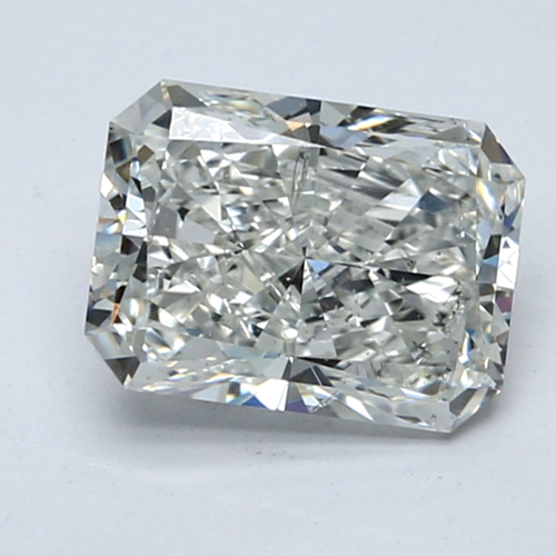 2.0 carat H-SI2 Natūralus Radiant Deimantas (1)