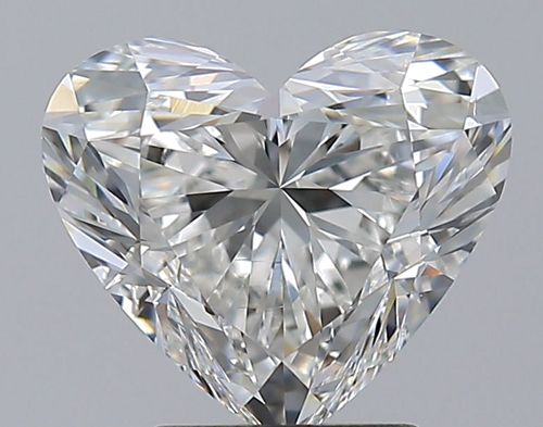 3.01 carat G-VVS2 Natūralus Heart Deimantas (1)