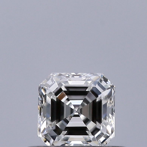 0.35 carat F-VVS2 Natūralus Asscher Deimantas (1)