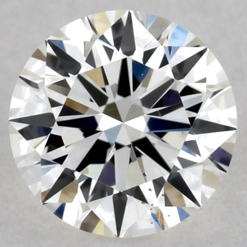 0.28 carat I-VS2 Excellent cut Natūralus Round Deimantas (1)