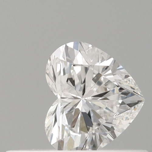 0.3 carat E-VVS2 Natūralus Heart Deimantas (1)