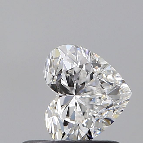 0.53 carat E-VS1 Natūralus Heart Deimantas (1)
