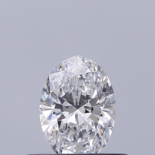 0.33 carat D-VVS1 Natūralus Oval Deimantas (1)