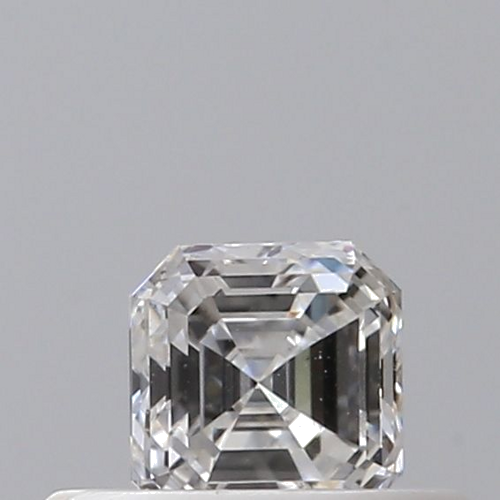 0.3 carat D-VS1 Natūralus Asscher Deimantas (1)