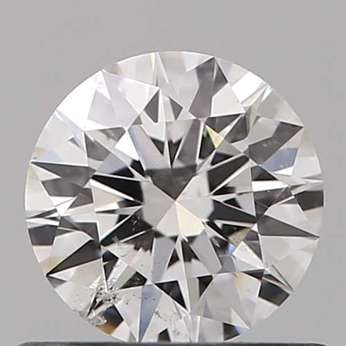 0.52 carat F-SI2 Excellent cut Natūralus Round Deimantas (1)