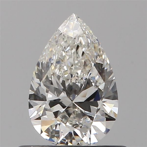 0.5 carat H-VS1 Natūralus Pear Deimantas (1)