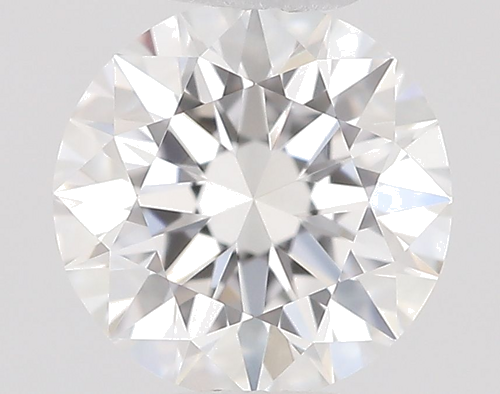 0.43 carat F-VVS2 Excellent cut Natūralus Round Deimantas (1)