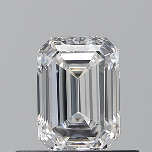 0.55 carat F-VVS1 Natūralus Emerald Deimantas (1)