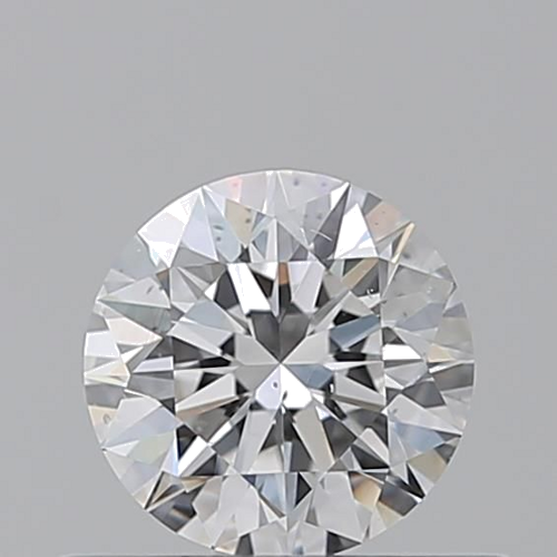 0.51 carat E-SI1 Excellent cut Natūralus Round Deimantas (1)