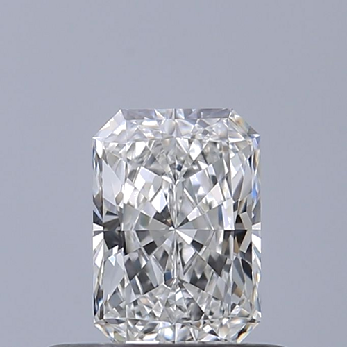 0.42 carat E-VVS1 Natūralus Radiant Deimantas (1)