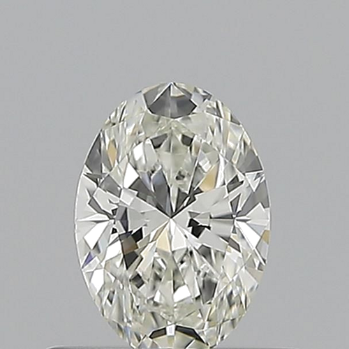 0.5 carat H-VVS2 Natūralus Oval Deimantas (1)