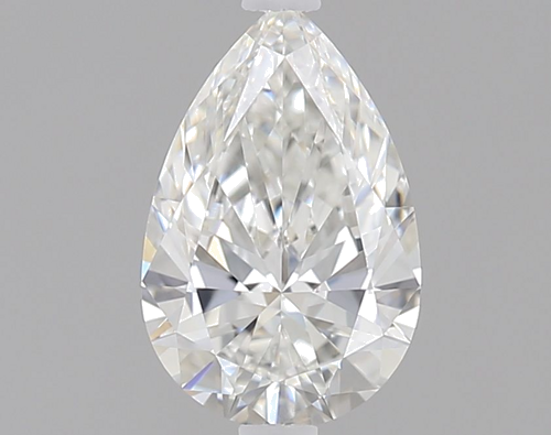 0.5 carat F-VS1 Natūralus Pear Deimantas (1)