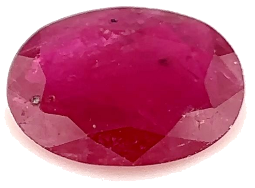0.66 carat RED Oval Rubinas (1)