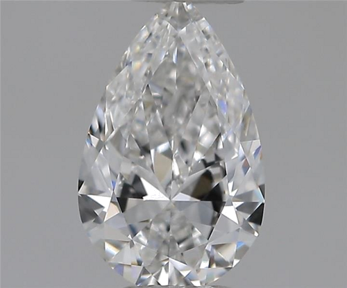 0.4 carat E-VVS2 Natūralus Pear Deimantas (1)