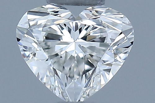0.4 carat G-VVS1 Natūralus Heart Deimantas (1)