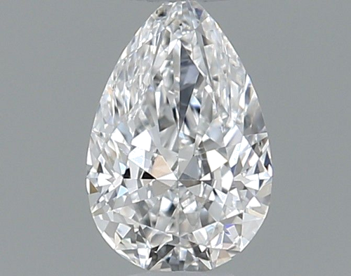 0.31 carat E-VS2 Natūralus Pear Deimantas (1)