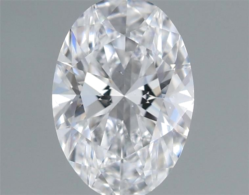 0.4 carat D-VS2 Natūralus Oval Deimantas (1)