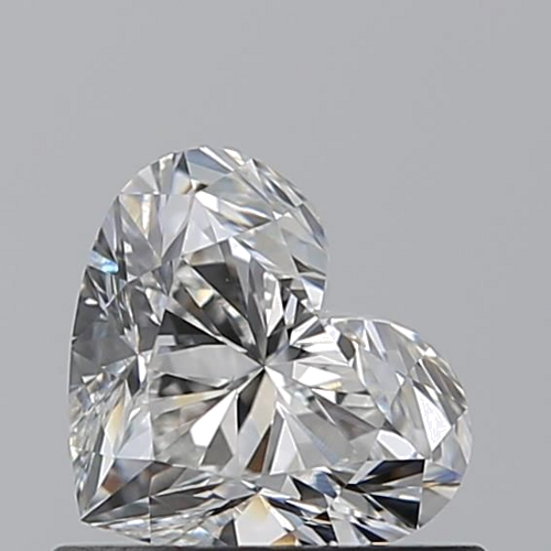 0.61 carat G-VVS2 Natūralus Heart Deimantas (1)