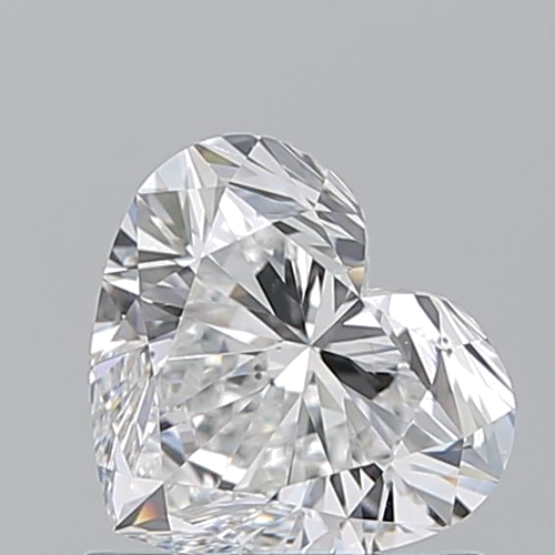 1.03 carat E-VS2 Natūralus Heart Deimantas (1)