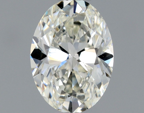 0.5 carat J-SI1 Natūralus Oval Deimantas (1)