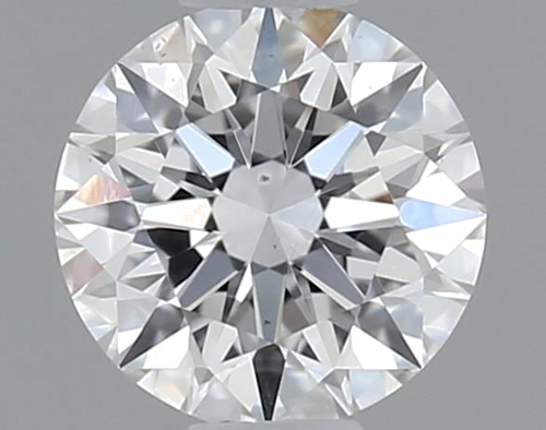 0.32 carat E-VS2 Excellent cut Natūralus Round Deimantas (1)