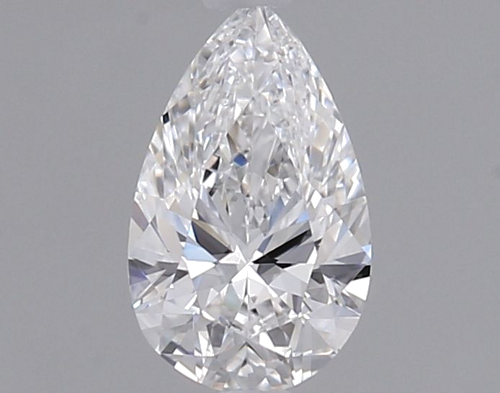 0.4 carat E-VVS1 Natūralus Pear Deimantas (1)