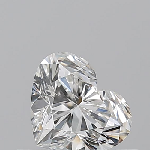 0.5 carat H-VS2 Natūralus Heart Deimantas (1)