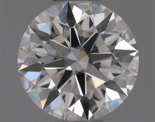 0.42 carat H-VVS1 Excellent cut Natūralus Round Deimantas (1)