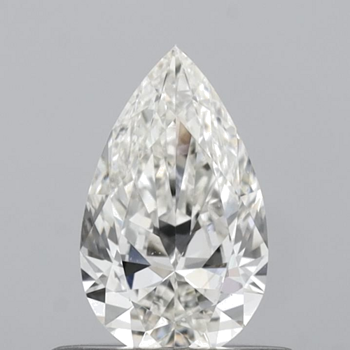 0.5 carat J-VS1 Natūralus Pear Deimantas (1)