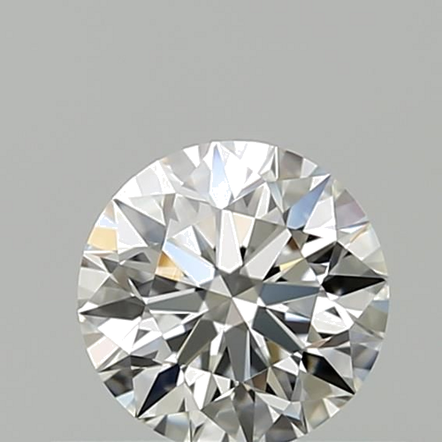 0.42 carat F-VVS1 Excellent cut Natūralus Round Deimantas (1)