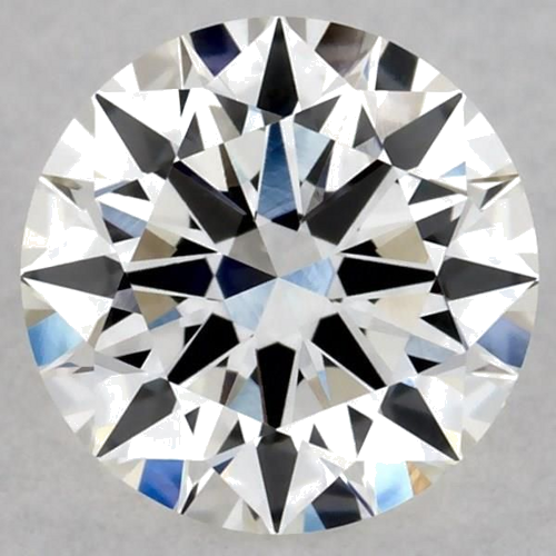 0.54 carat F-VVS2 Excellent cut Natūralus Round Deimantas (1)