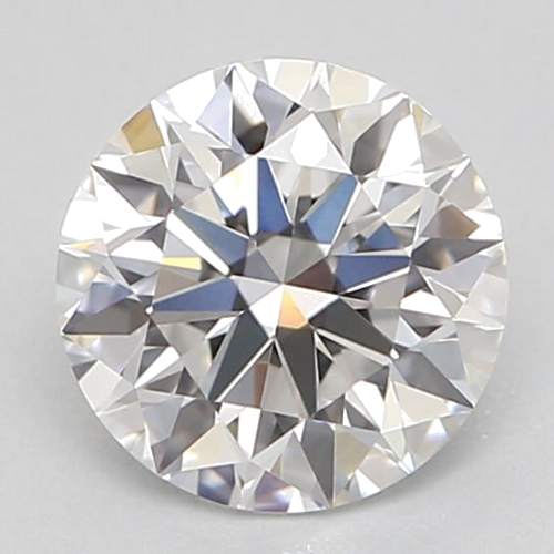 0.59 carat D-VVS2 Excellent cut Natūralus Round Deimantas (1)