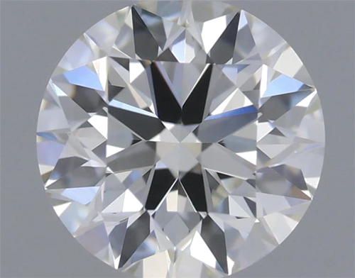 0.51 carat J-VVS2 Excellent cut Natūralus Round Deimantas (1)