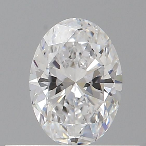 0.4 carat D-VS2 Natūralus Oval Deimantas (1)