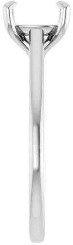 Sužadėtuvių Žiedas „Solitaire“ 950 Platinos Cushion 7mm (4)