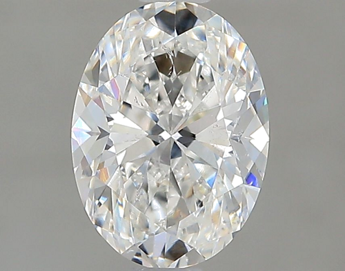 1.01 carat F-SI1 Natūralus Oval Deimantas (1)