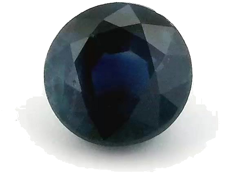 0.52 carat BLUE Round Safyras (1)
