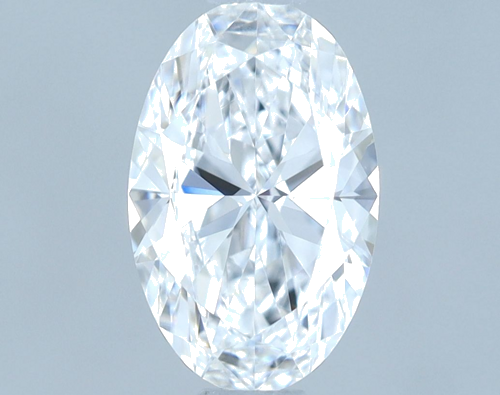 0.7 carat D-VS1 Natūralus Oval Deimantas (1)