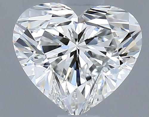 0.7 carat H-VVS1 Natūralus Heart Deimantas (1)