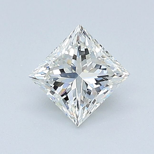 0.5 carat J-VS1 Natūralus Princess Deimantas (1)