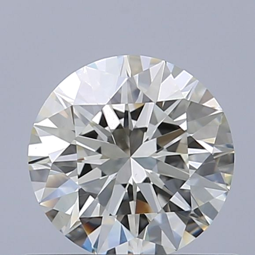 0.66 carat K-VVS2 Excellent cut Natūralus Round Deimantas (1)