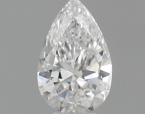 0.23 carat D-VS2 Natūralus Pear Deimantas (1)