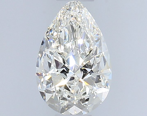 0.4 carat G-VVS1 Natūralus Pear Deimantas (1)