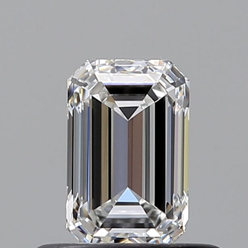 0.52 carat F-VVS2 Natūralus Emerald Deimantas (1)