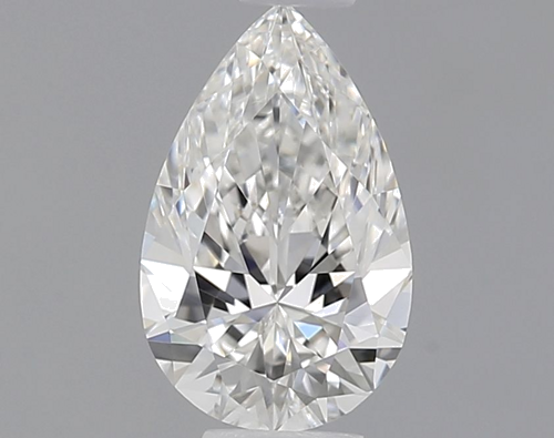 0.51 carat F-IF Natūralus Pear Deimantas (1)