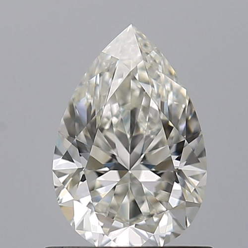 0.7 carat I-VVS1 Natūralus Pear Deimantas (1)