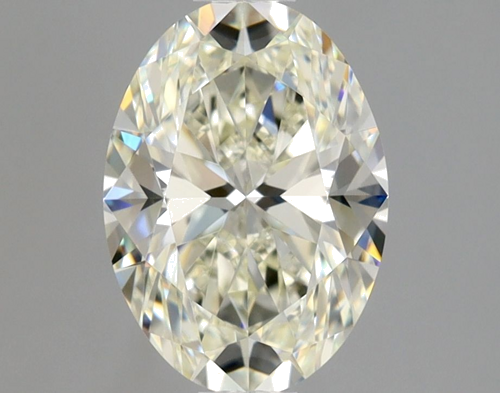 1.0 carat K-VVS1 Natūralus Oval Deimantas (1)