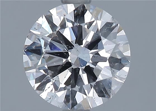 1.51 carat E-SI2 Very Good cut Natūralus Round Deimantas (1)